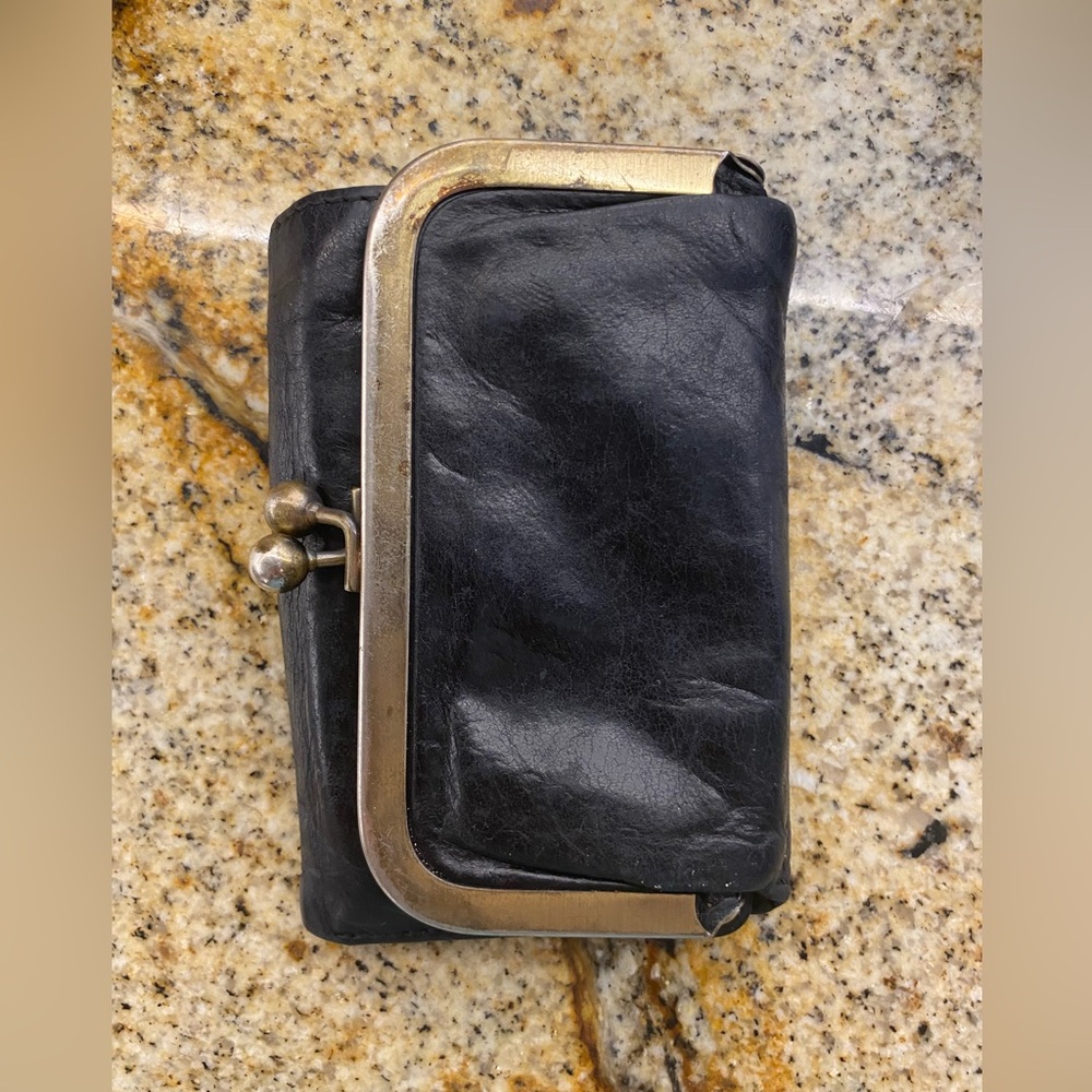Hobo Black Leather wallet